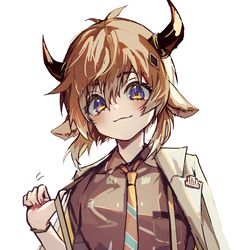 This is a pixiv picture whose title is バイソンくん.