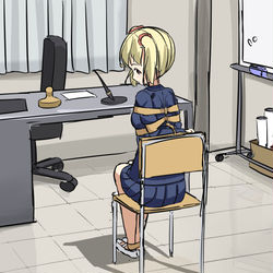 This is a pixiv picture whose title is 大人しくしてましたか？【FANBOXサンプル】.
