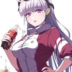 This is a pixiv picture whose title is ジャージのチャック壊れたゴルシ.
