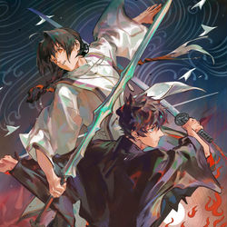 This is a pixiv picture whose title is 伊剣まとめ 1.