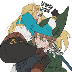 This is a pixiv picture whose title is リンゼルmix.