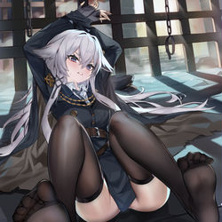 This is a pixiv picture whose title is 战败.