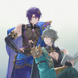 This is a pixiv picture whose title is Feeble Scholars.