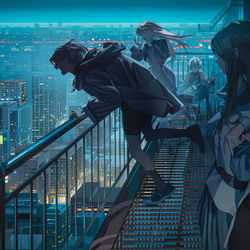 This is a pixiv picture whose title is 无题.