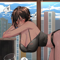 This is a pixiv picture whose title is 오티스와.