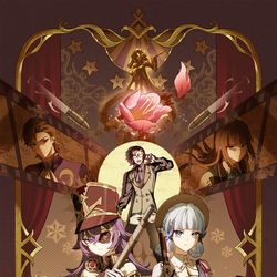 This is a pixiv picture whose title is 𝟒.𝟑 ✦ 𝐑𝐨𝐬𝐞𝐬 𝐚𝐧𝐝 𝐌𝐮𝐬𝐤𝐞𝐭𝐬.