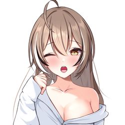 This is a pixiv picture whose title is Sleepy Moom.