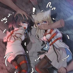 This is a pixiv picture whose title is 明日方舟终末地·管理员小姐和佩丽卡.