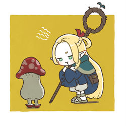 This is a pixiv picture whose title is にらみあい.