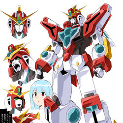 This is a pixiv picture whose title is 90年代～00年代のブレイバーン.