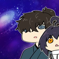 This is a pixiv picture whose title is スペースキャット.