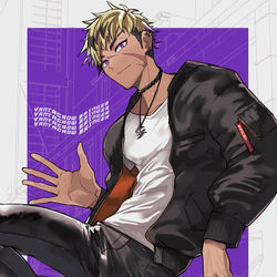 This is a pixiv picture whose title is Meet up on the street.