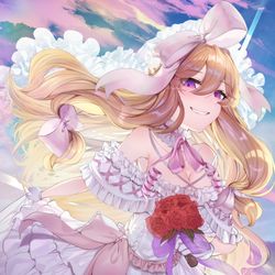 This is a pixiv picture whose title is マジックアワー.