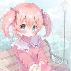 This is a pixiv picture whose title is 「君へのチョコは…💝」.