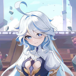 This is a pixiv picture whose title is じゃあね、 ヌヴィレット.