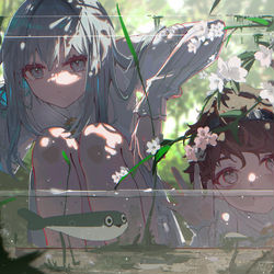 This is a pixiv picture whose title is 故事一无所有.