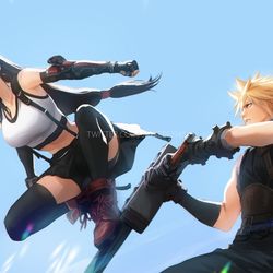 This is a pixiv picture whose title is TIFAAAAA ‼️💥.