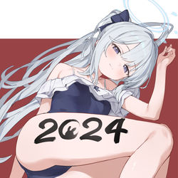 This is a pixiv picture whose title is 2024.