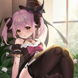 This is a pixiv picture whose title is 伸腳腳.
