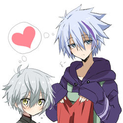 This is a pixiv picture whose title is ディーノママとモスママ💜🤍 (？？？).