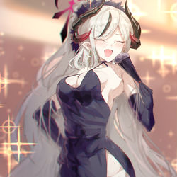This is a pixiv picture whose title is ドレスマコト.
