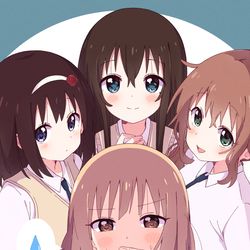 This is a pixiv picture whose title is 大室撫子さん生誕祝絵.