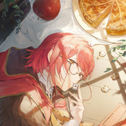 This is a pixiv picture whose title is 🌺.