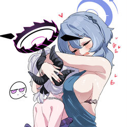This is a pixiv picture whose title is ブルアカ1.
