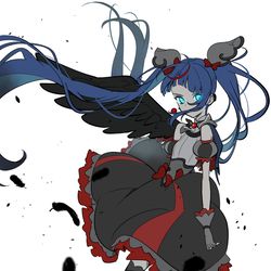 This is a pixiv picture whose title is 強くなって、みんなを助ける.