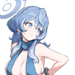 This is a pixiv picture whose title is アコ💙.
