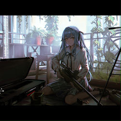 This is a pixiv picture whose title is Sniper SKK.