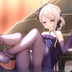 This is a pixiv picture whose title is hina (礼服).