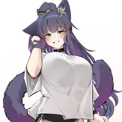 This is a pixiv picture whose title is Smile 😁.