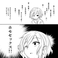 This is a pixiv picture whose title is 答えにたどり着いたミスルン隊長.