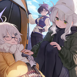 This is a pixiv picture whose title is ヴェリタス（キャンプ）.