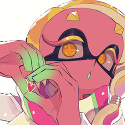 This is a pixiv picture whose title is 🫶.