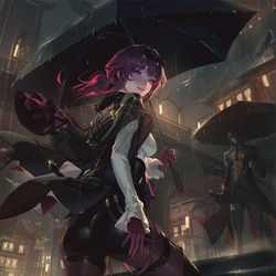 This is a pixiv picture whose title is Kafka.