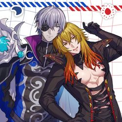 This is a pixiv picture whose title is ブフサタ 5.