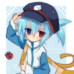 This is a pixiv picture whose title is 落書きシグ.
