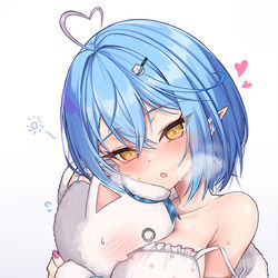 This is a pixiv picture whose title is 雪花ラミィ.
