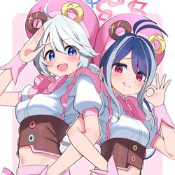 This is a pixiv picture whose title is キリノとネムガキのコンビすき.