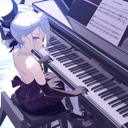 This is a pixiv picture whose title is 画质测试2.