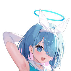 This is a pixiv picture whose title is Arona.