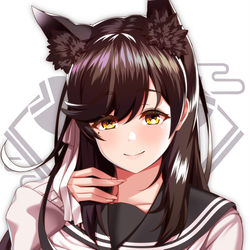 This is a pixiv picture whose title is [Skeb] アズールレーン 愛宕.