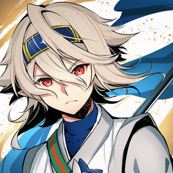 This is a pixiv picture whose title is 忍者カムイ.