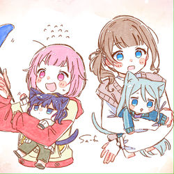 This is a pixiv picture whose title is にゃーご.