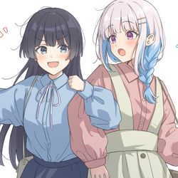 This is a pixiv picture whose title is みとリゼ.
