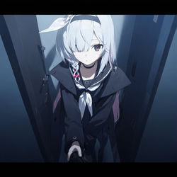 This is a pixiv picture whose title is sensei👀.