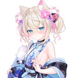 This is a pixiv picture whose title is New year Mocochan.