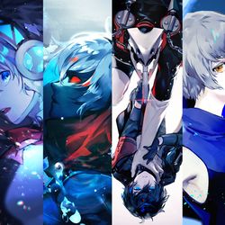 This is a pixiv picture whose title is P23.